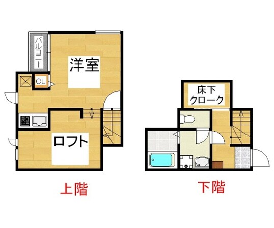 CB平尾パティオの物件間取画像